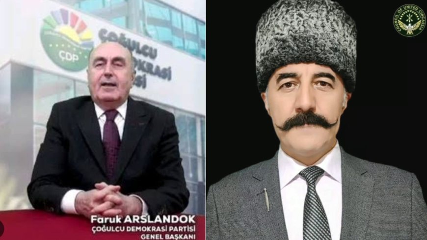 ÇDP Genel Başkanı Sn. Şogen Faruk Arslandok ile Görüştük